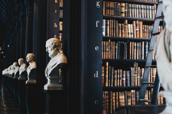 statues and books - Photo by Giammarco on Unsplash