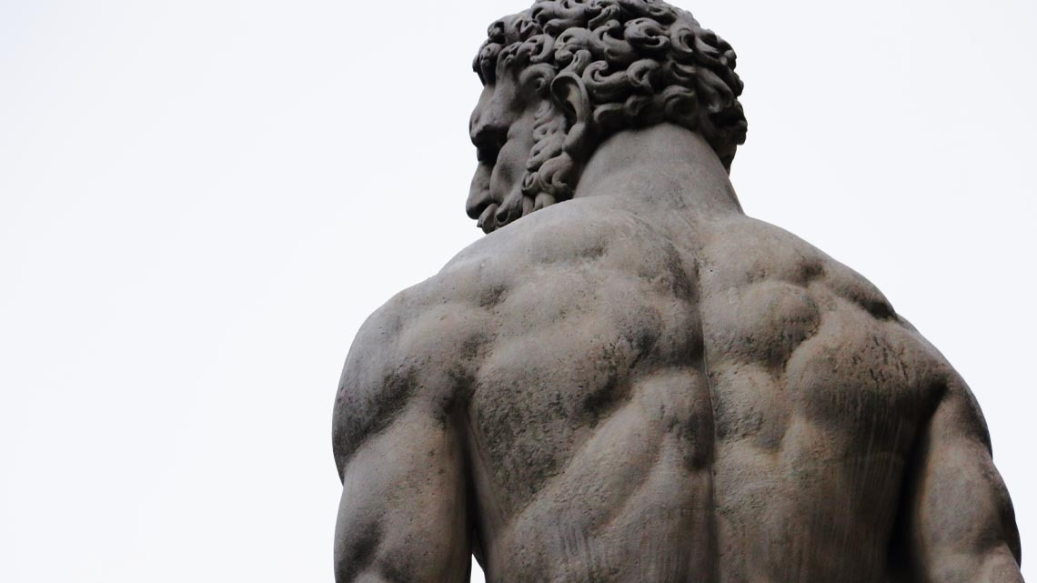 Back of Hercules in main square in Florence, Italy. Taken by Go to Simone Pellegrini's profile Simone Pellegrini